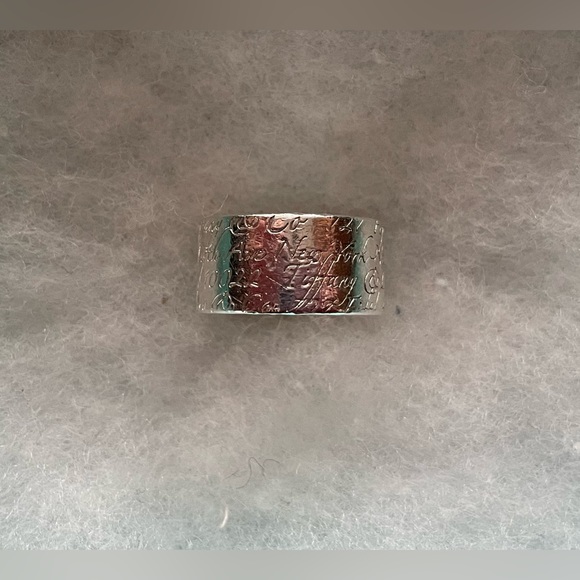 Tiffany & Co. Wide Note Ring - Picture 3 of 7